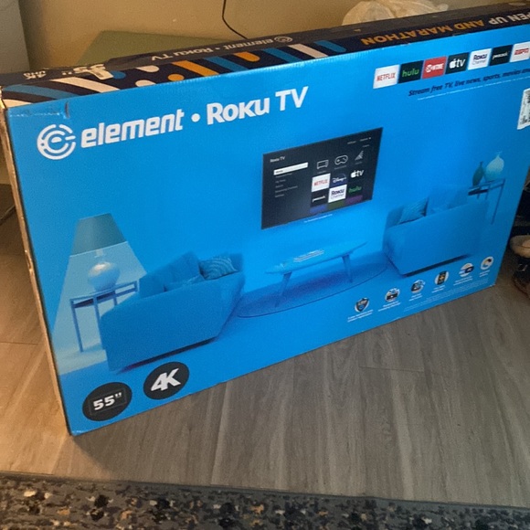 55” Element Roku Tv - Picture 2 of 2